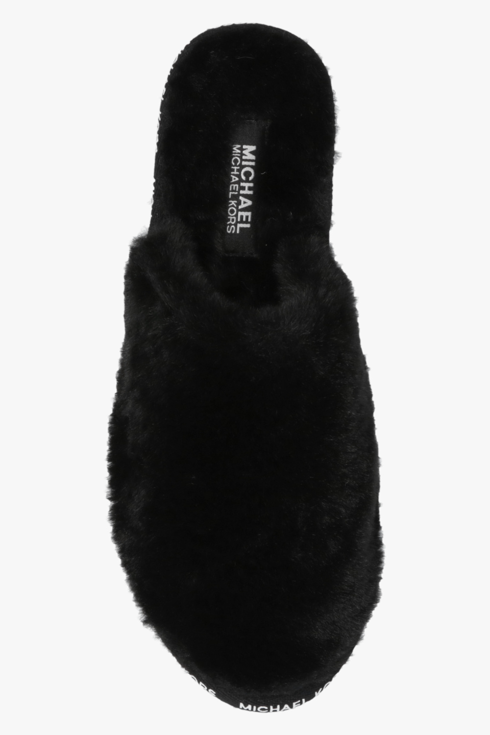 Michael kors fuzzy clearance slides